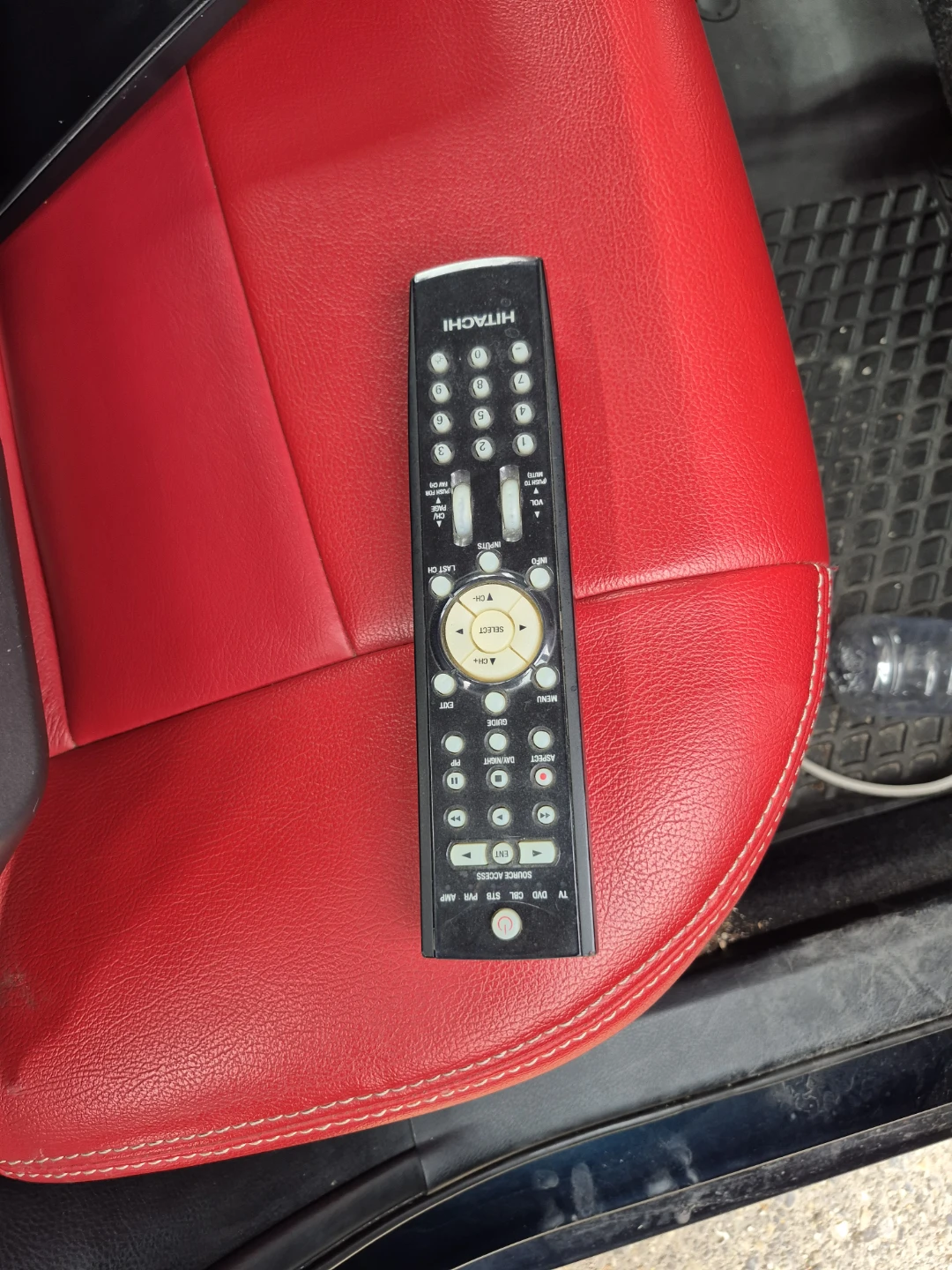 Hitachi TV with Remote