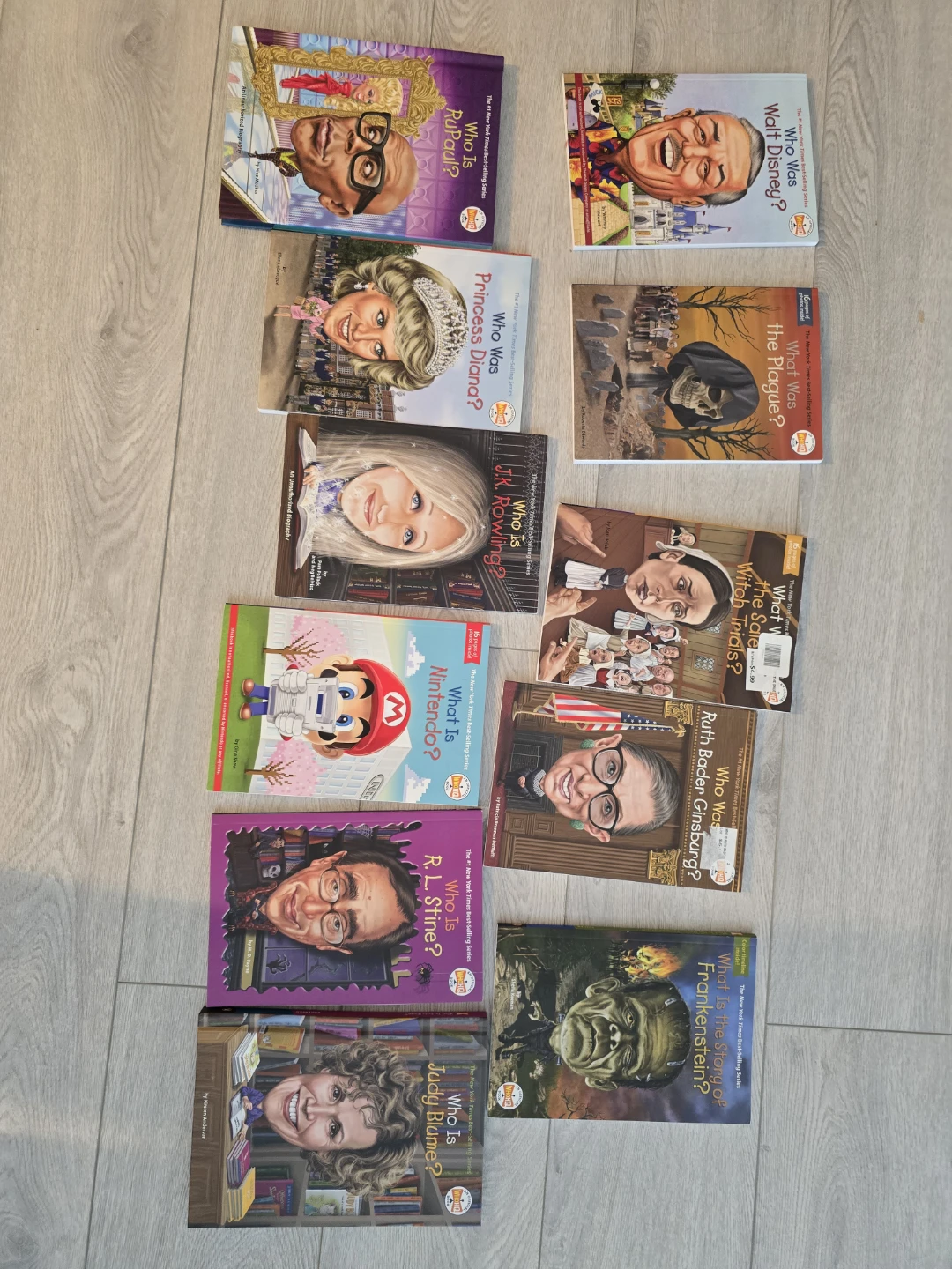 Who Was? and What Was? Biography Book Set