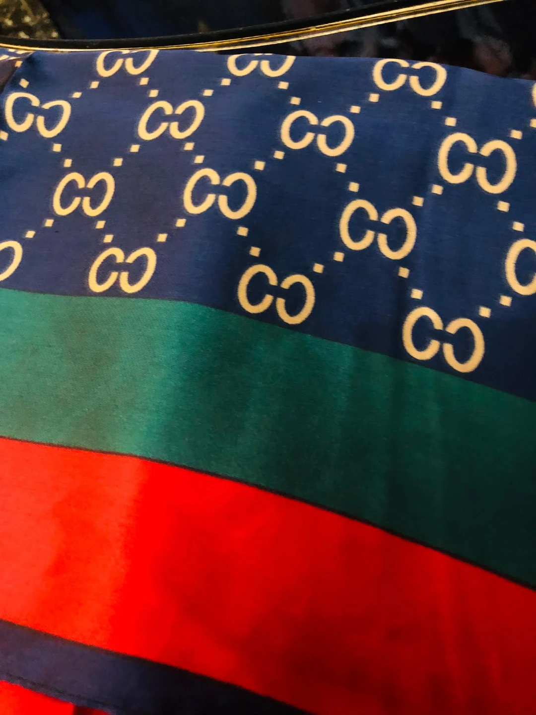 Classic Scarf - Blue with GG Logo - photo 3