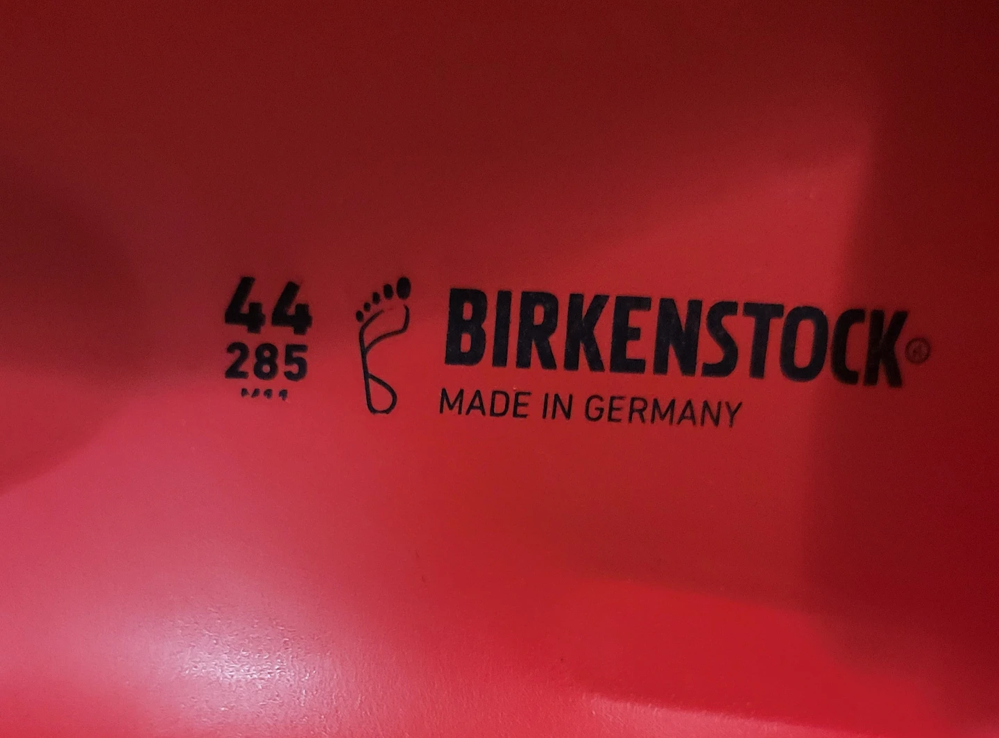 Birkenstock Red Slides Size 44 ( US size 11) - photo 3