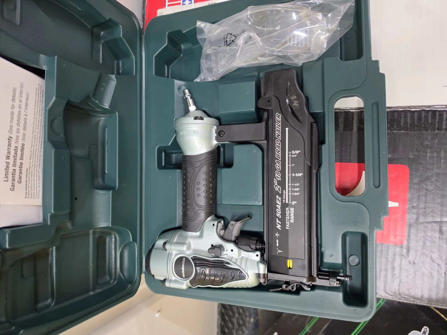 Metabo HPT NT50AE2 2" 18-Gauge Brad Nailer