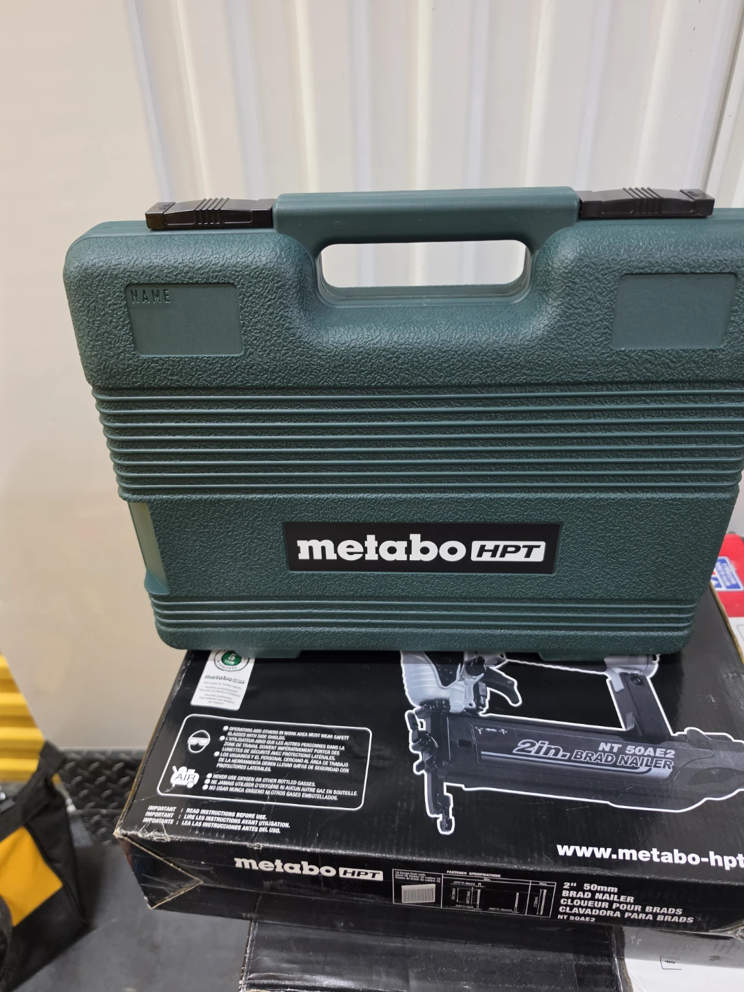 Metabo HPT NT50AE2 2" 18-Gauge Brad Nailer - photo 3
