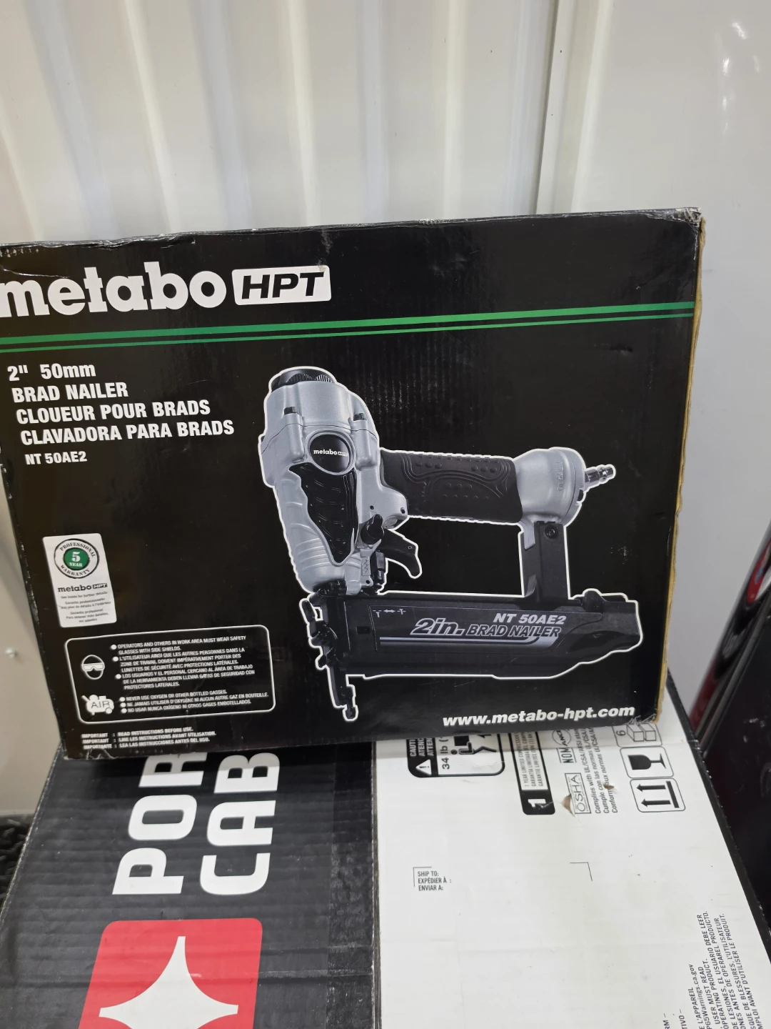 Metabo HPT NT50AE2 2" 18-Gauge Brad Nailer - photo 4