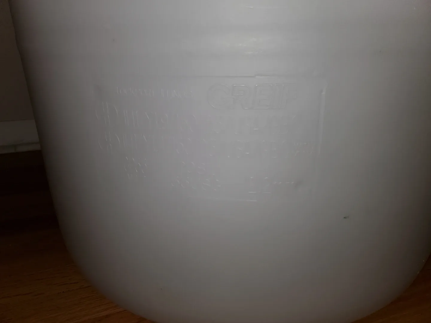 GREIF 55 Gallon Plastic Drum Barrel - photo 4