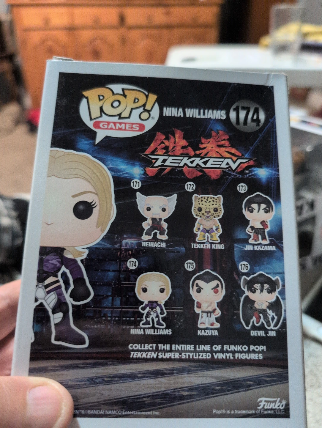 Funko Pop! Games Nina Williams Vinyl Figure #174 - photo 2