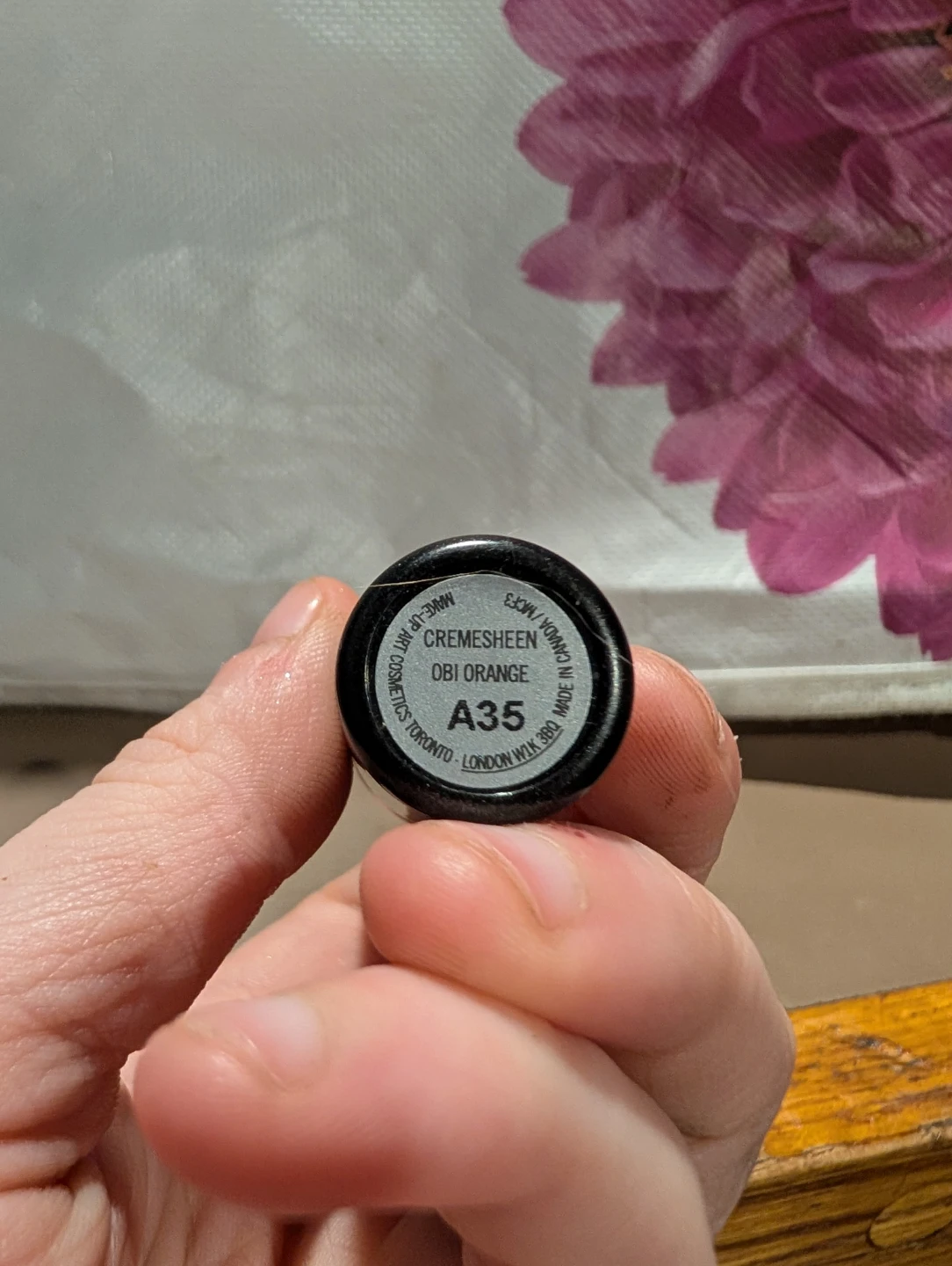 MAC Cremesheen Lipstick - Obi Orange A35 - photo 3