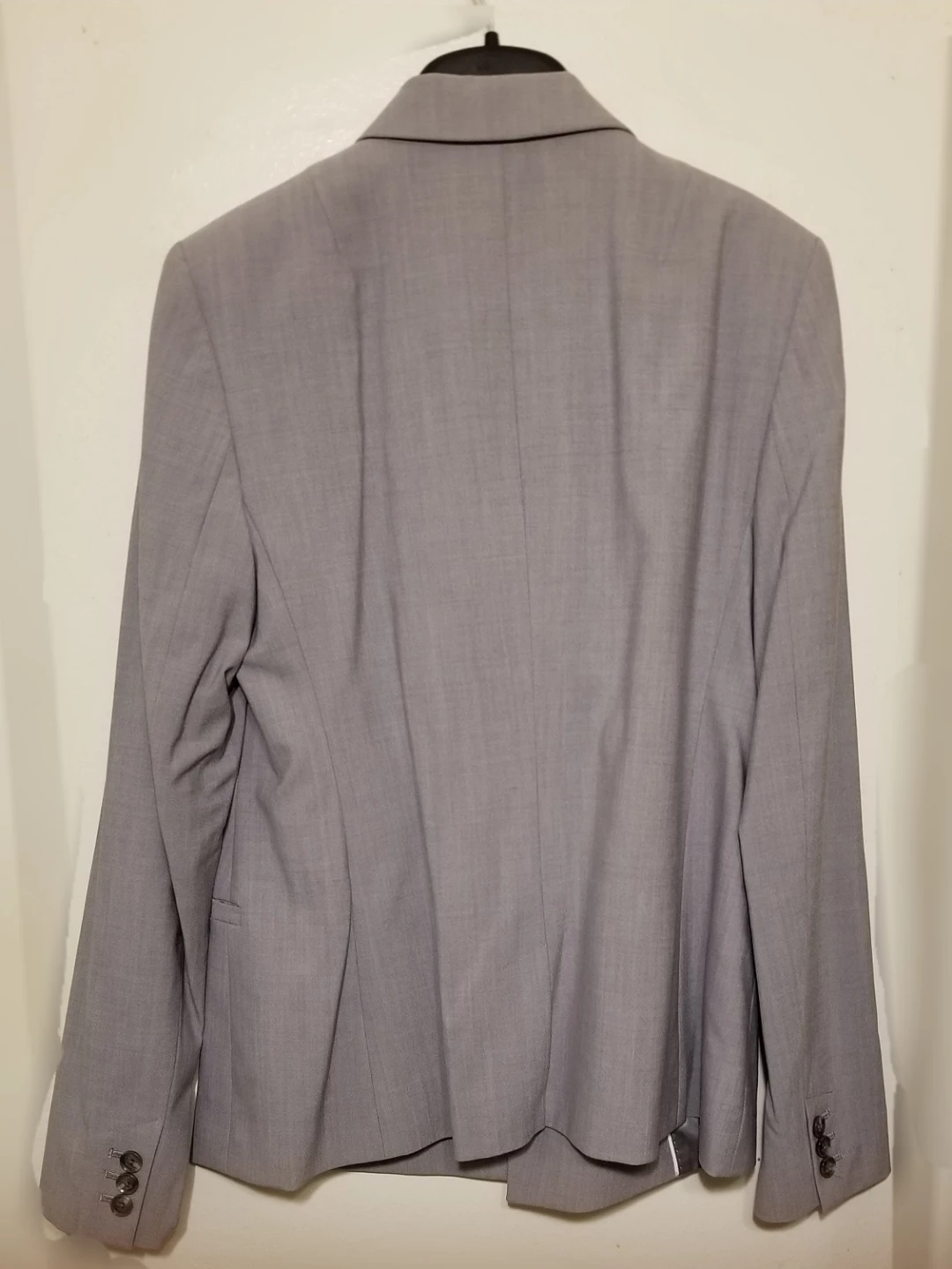 NWT Banana Republic Women's Gray Wool Blend Blazer ⚽ - photo 3
