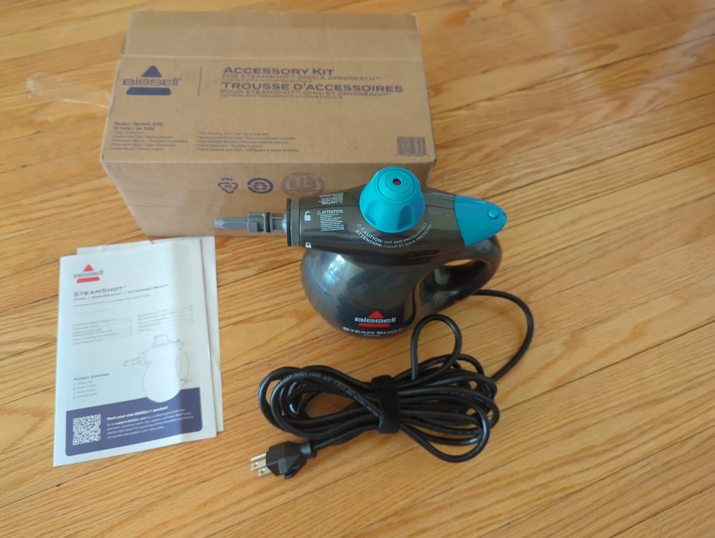 OmniReach Handheld Steam Cleaner and brand new accessories - photo 4