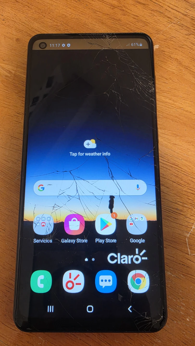 Samsung Galaxy A21s Smartphone (Cracked Screen) - photo 2