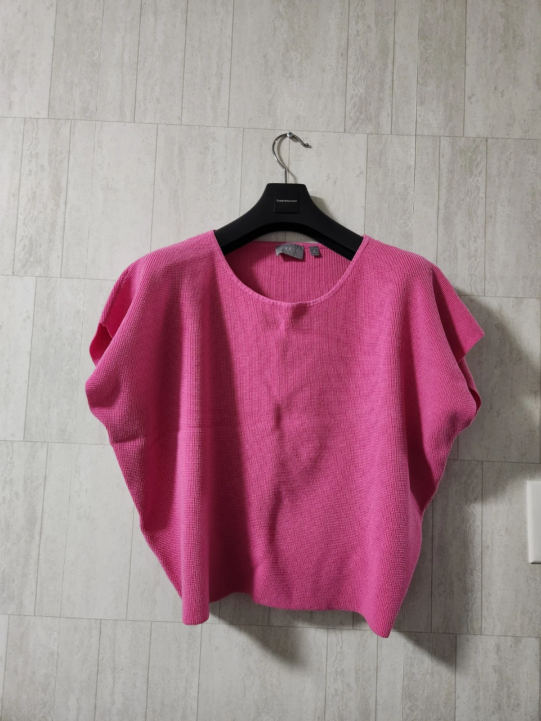 Pink Knit Top