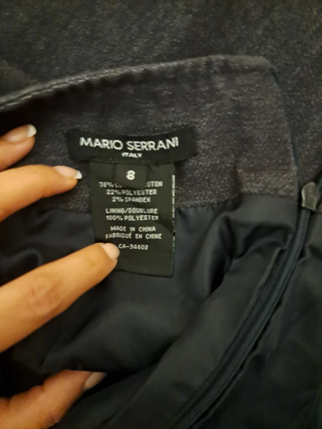 🛍MARIO SERRANI Jean Skirt🛍 - photo 3