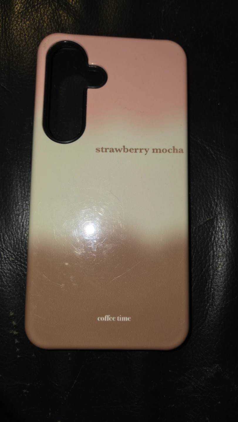 Strawberry Mocha Coffee Time Phone Case