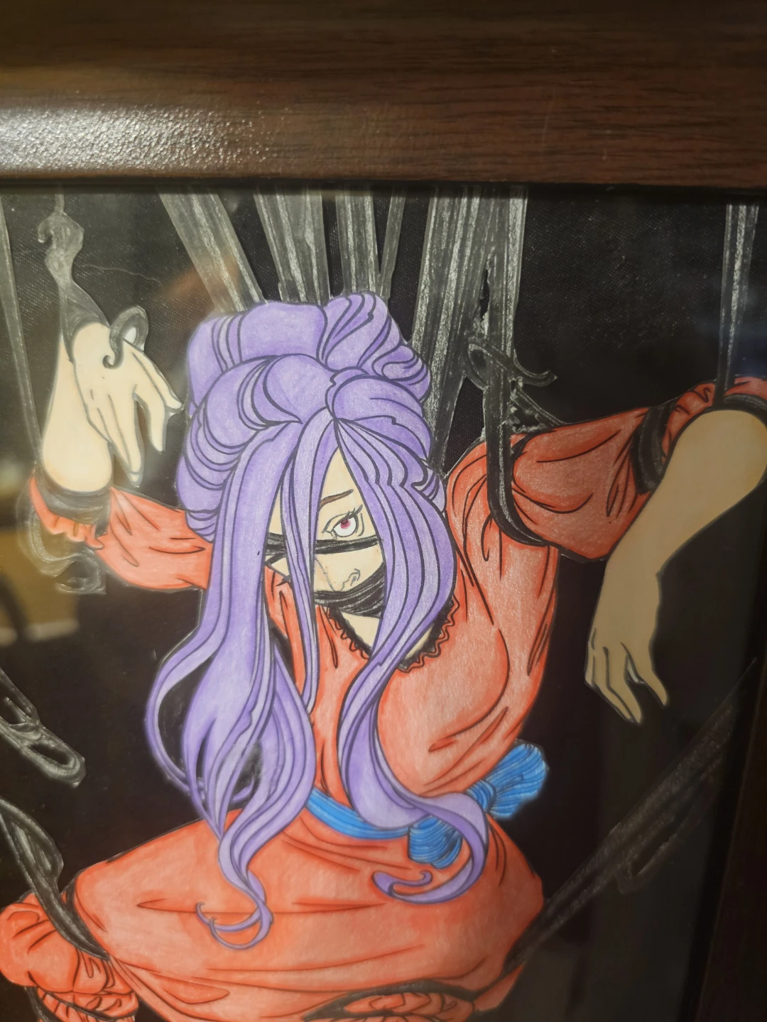 Framed Anime Artwork - photo 2