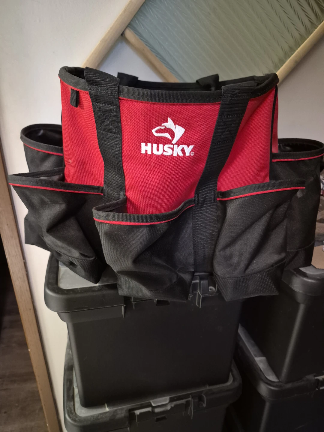 Husky and carhart tool bags