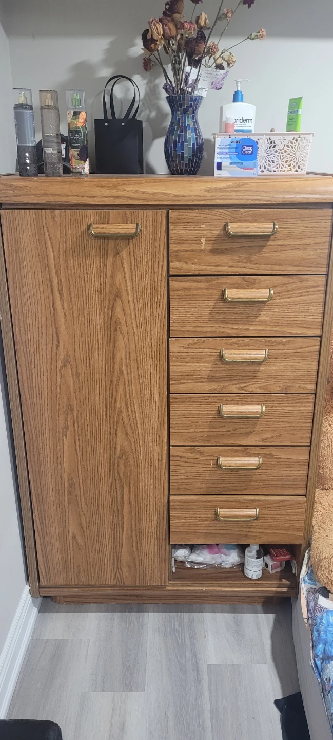 Wooden Cabinet with Drawers - photo 2