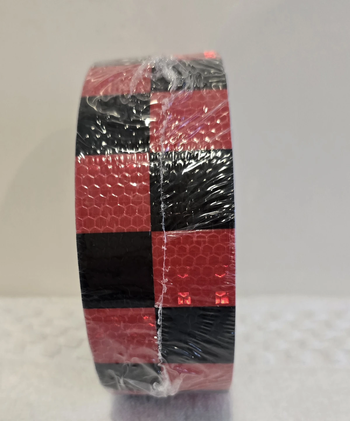 2" x 10ft Reflective Checkerboard Safety Tape - photo 3