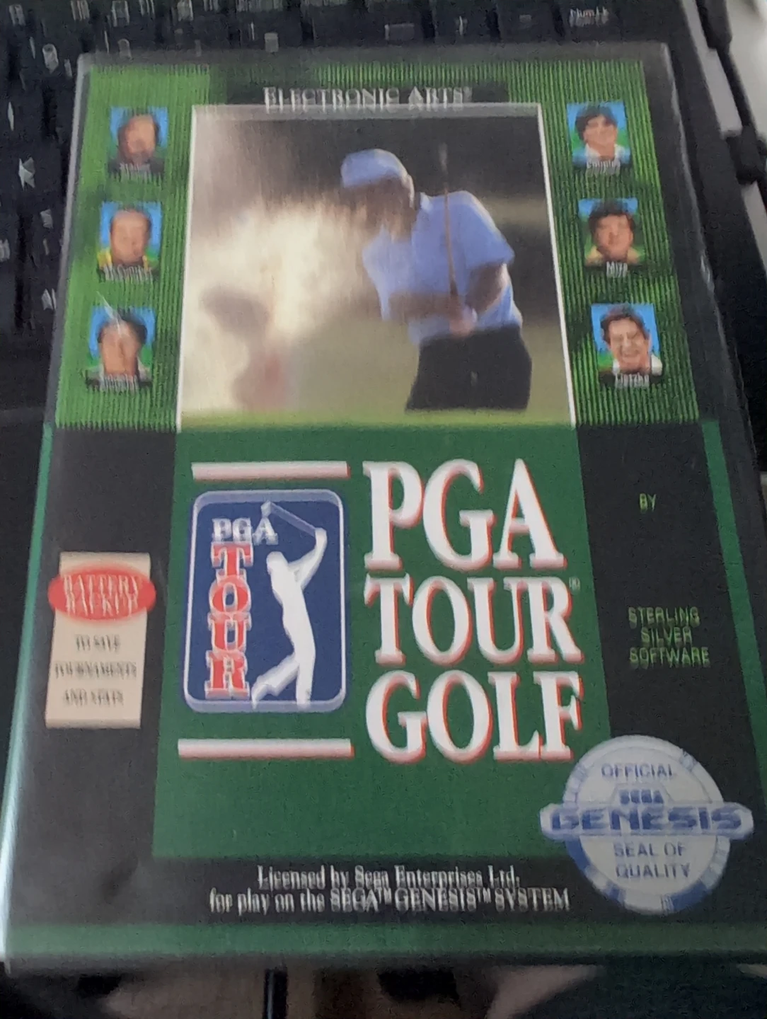 PGA Tour Golf Video Game for Sega Genesis