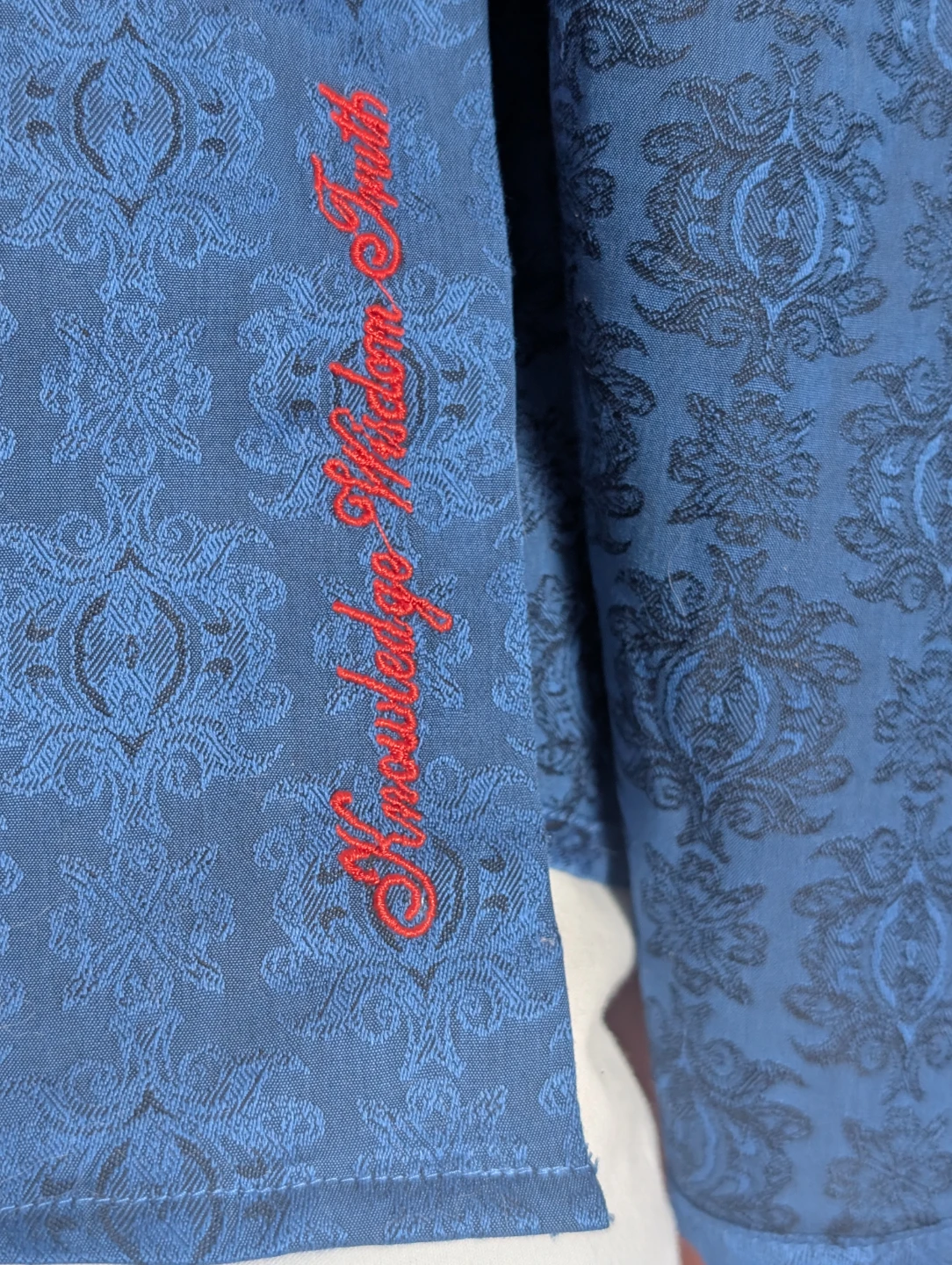 Robert Graham Blue Patterned Button-Up Shirt - photo 2