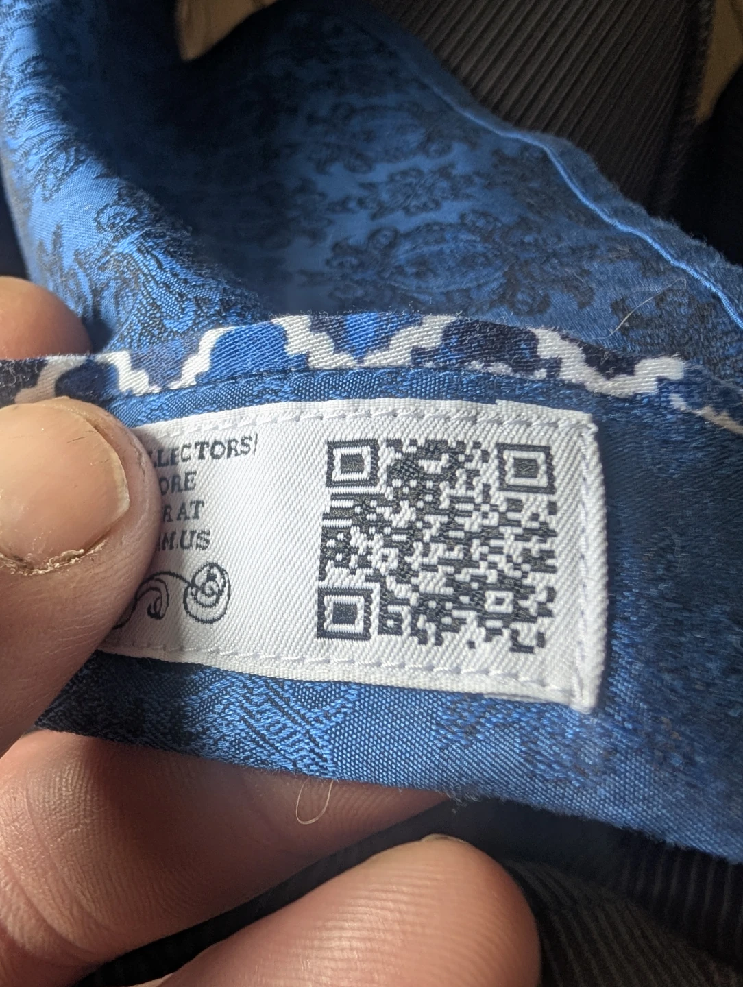 Robert Graham Blue Patterned Button-Up Shirt - photo 4