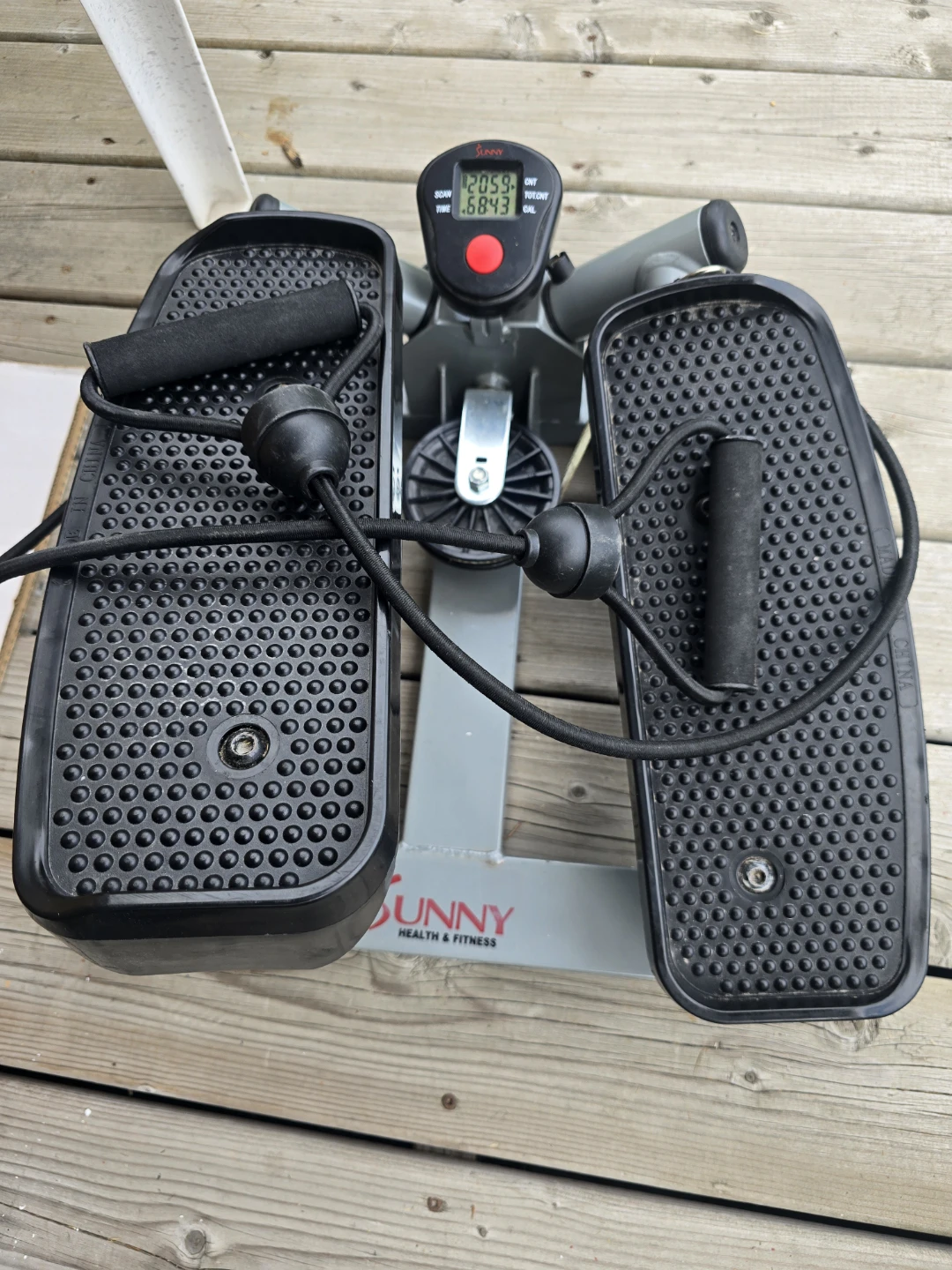 Sunny Health & Fitness Stepper with Resistance Bands - photo 3