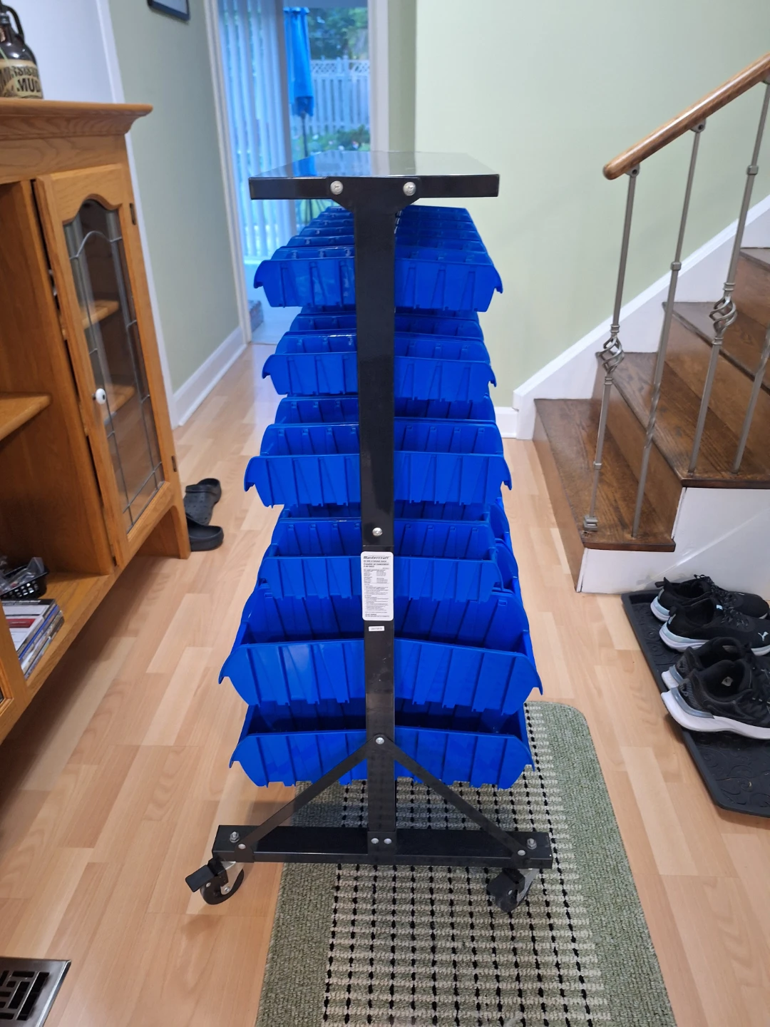 Mastercraft Double Sided Bin Storage Rack - photo 2
