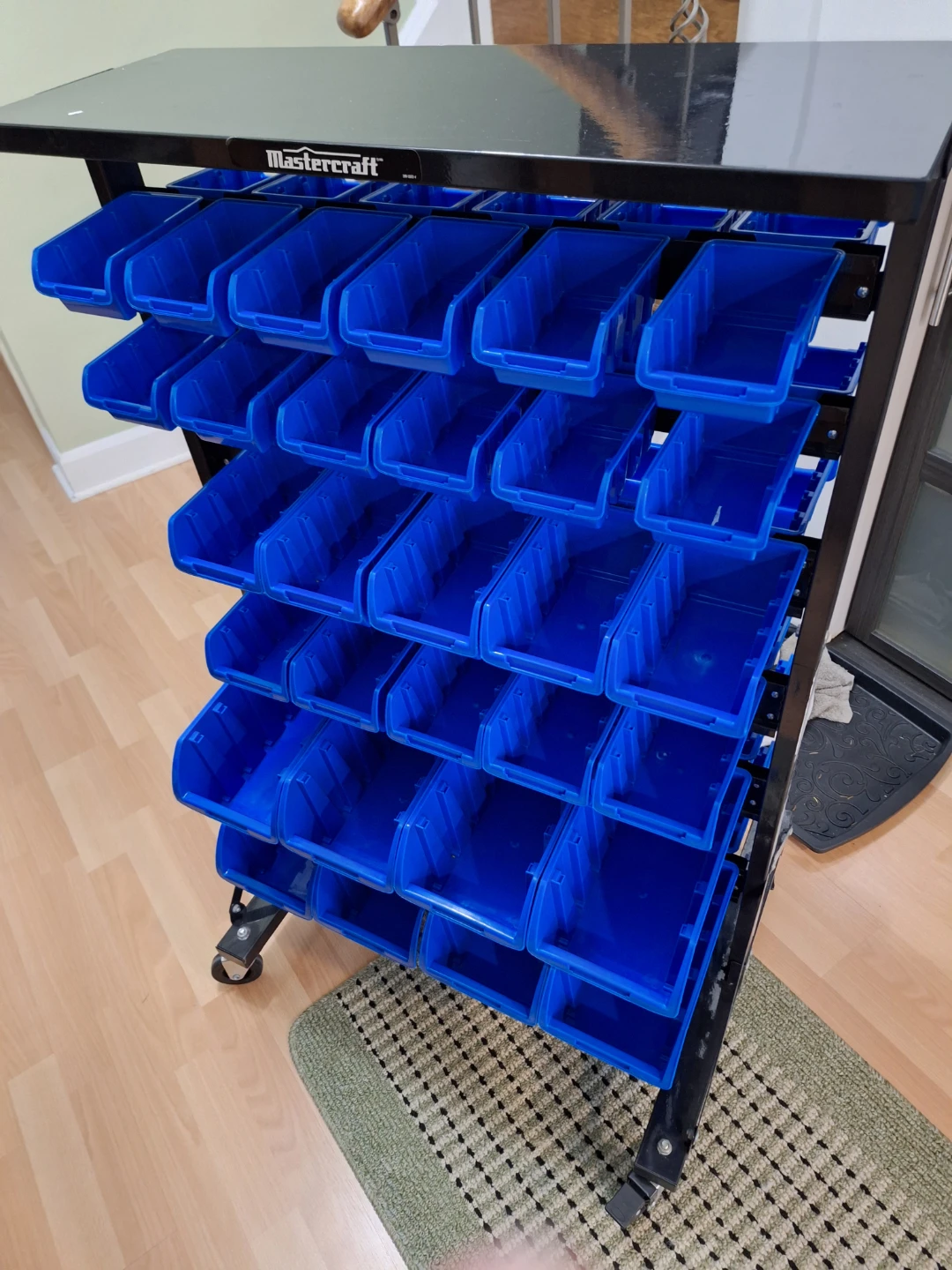 Mastercraft Double Sided Bin Storage Rack - photo 3