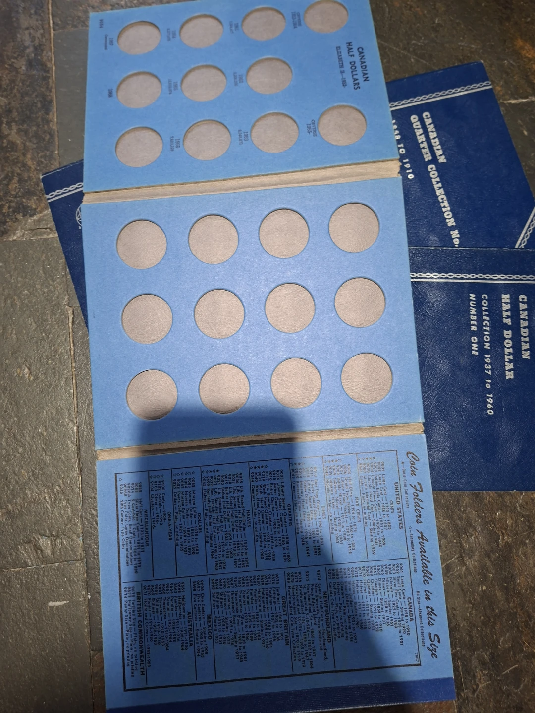 Whitman Canadian Coin Collection Albums (Quarter & Half Dollar) - photo 3