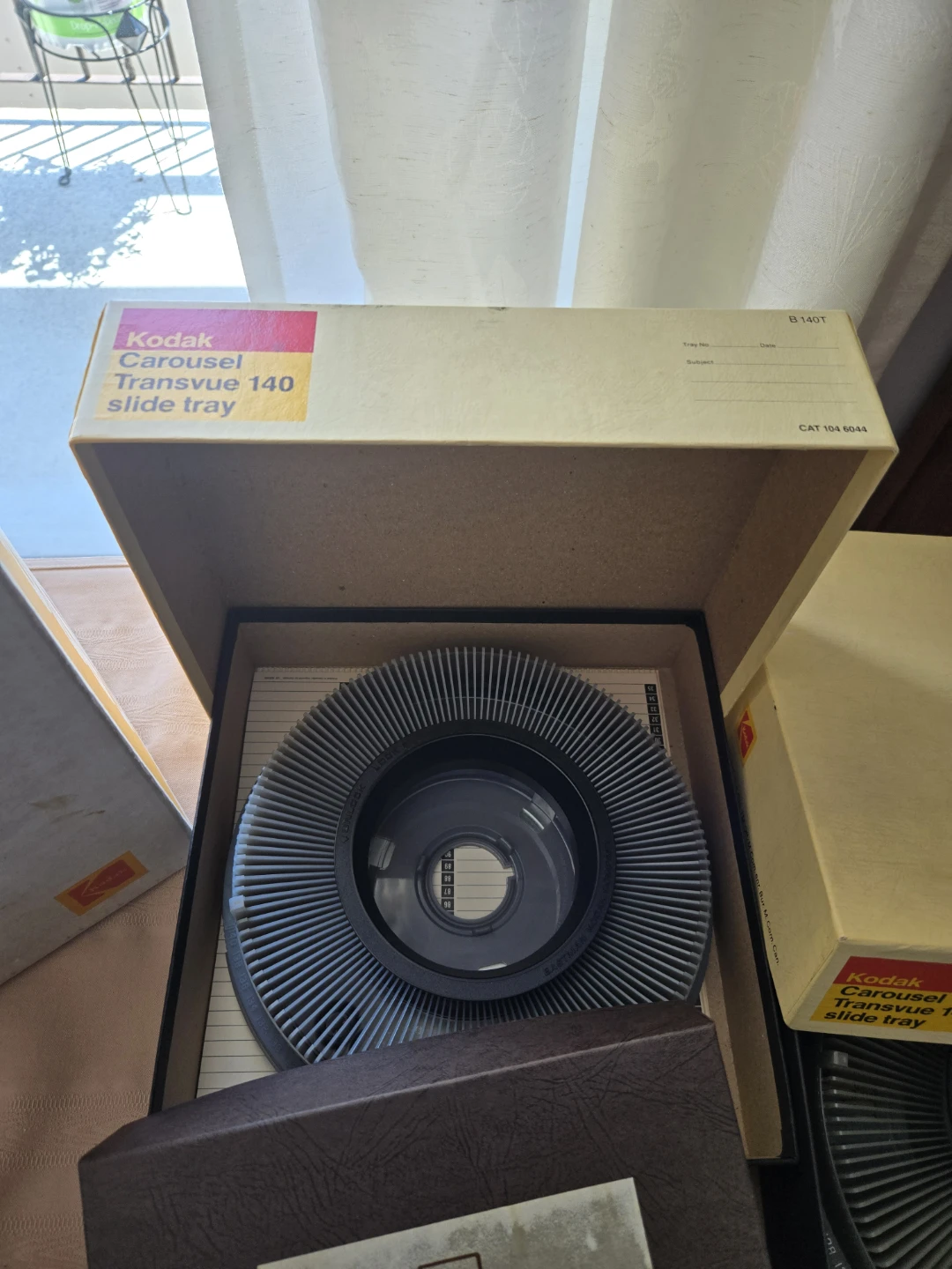Kodak Carousel 4000 Projector and Transvue 140 Slide Trays - photo 5