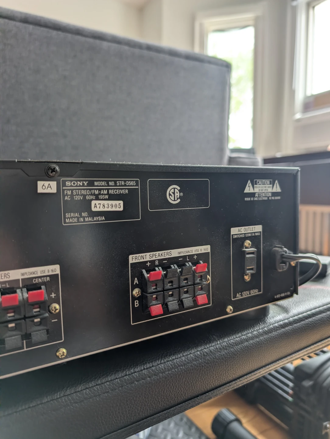 Sony STR-D565 FM Stereo/FM-AM Receiver - photo 2