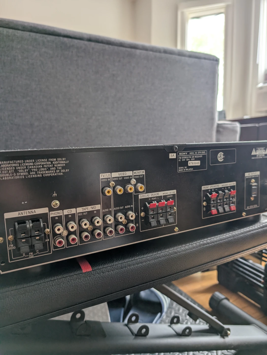 Sony STR-D565 FM Stereo/FM-AM Receiver - photo 3