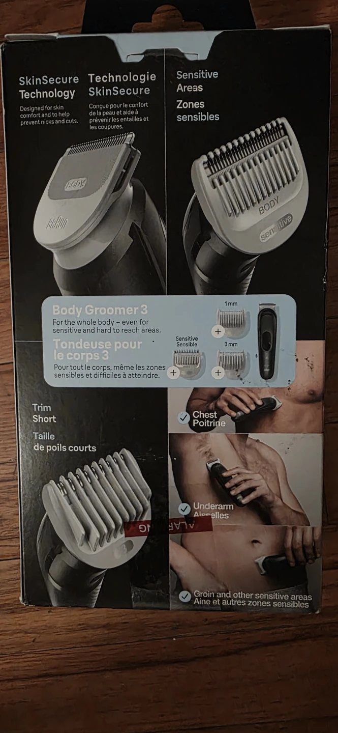 Braun Body Groomer Series 3 Trimmer Kit - photo 2