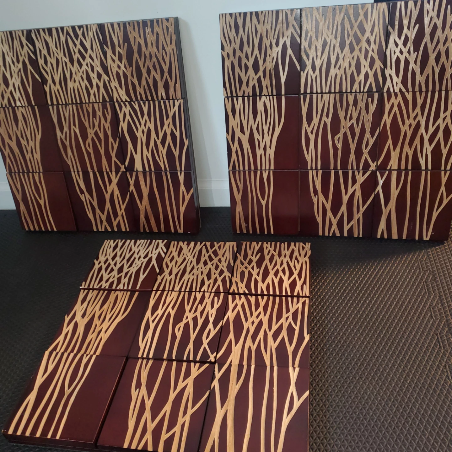 "Birch Forest" Wood Wall Art Panels - photo 2
