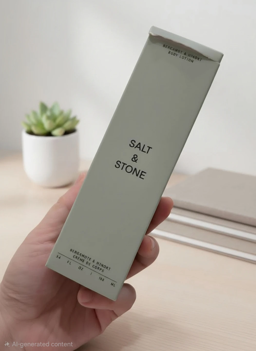 Salt & Stone Bergamot & Hinoki Body Lotion
