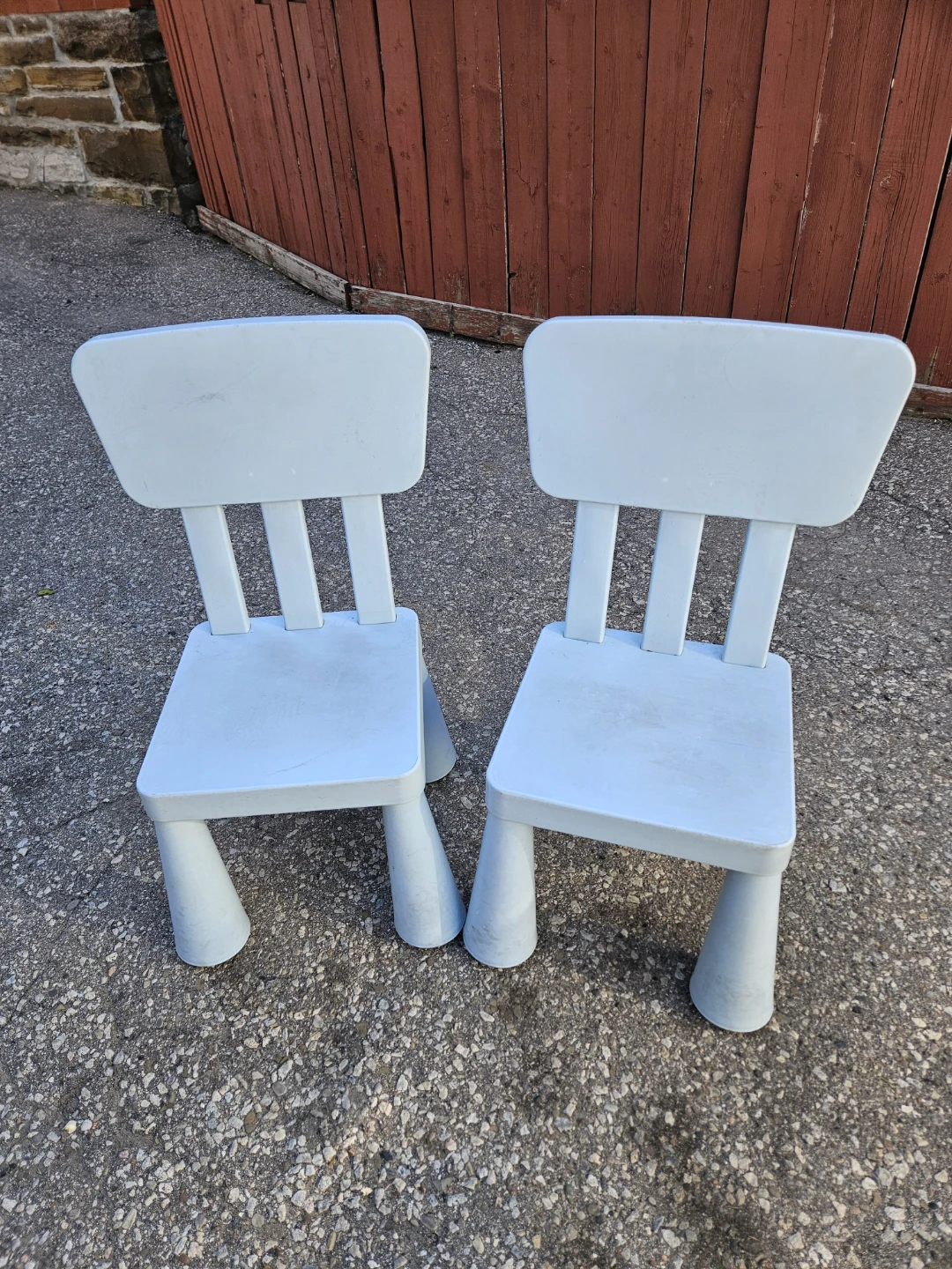 Light Blue Children's Chairs