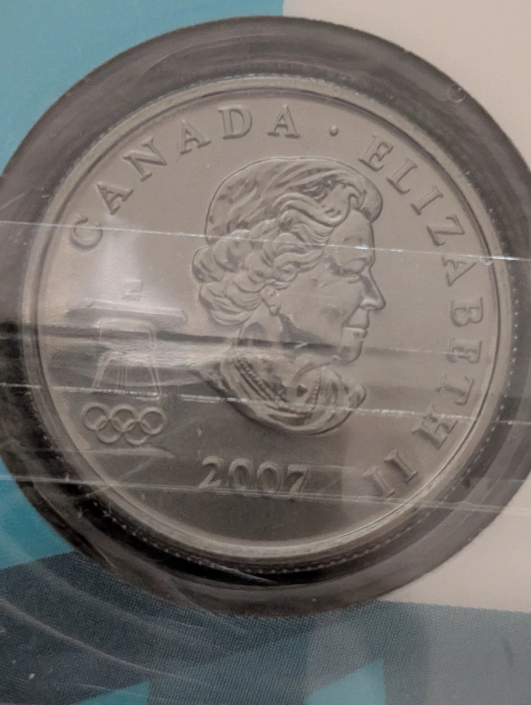 2010 Vancouver Olympics Ice Hockey Coin Card ⚽ - photo 3