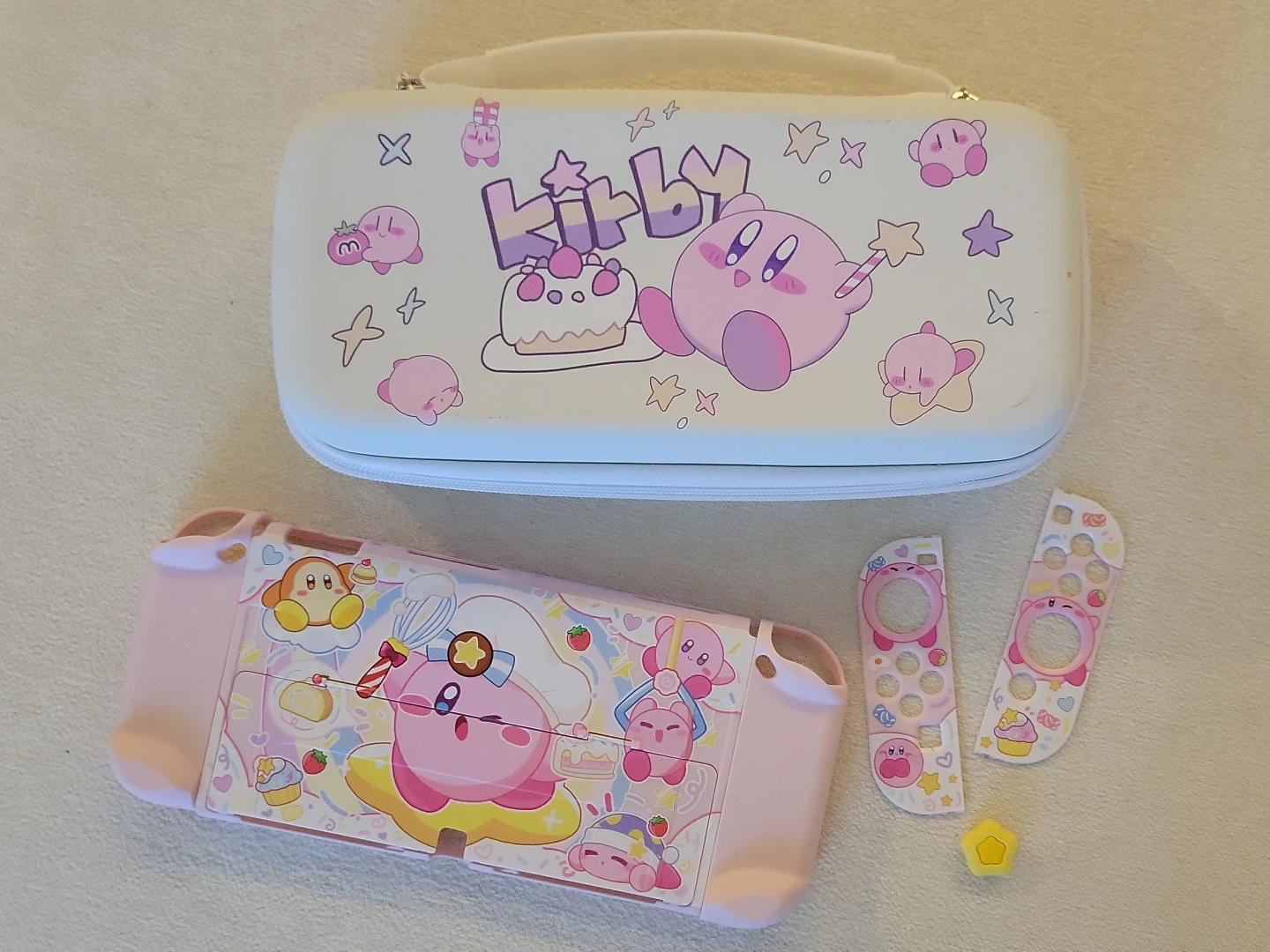 ⚽️ Kirby Nintendo Switch OLED case