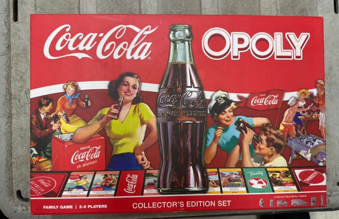 Coca-Cola Collector's Edition Monopoly Game