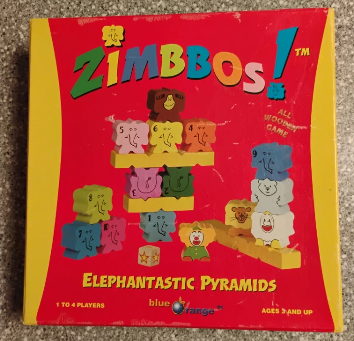 Zimbbos! NEW Wooden stacking block toy