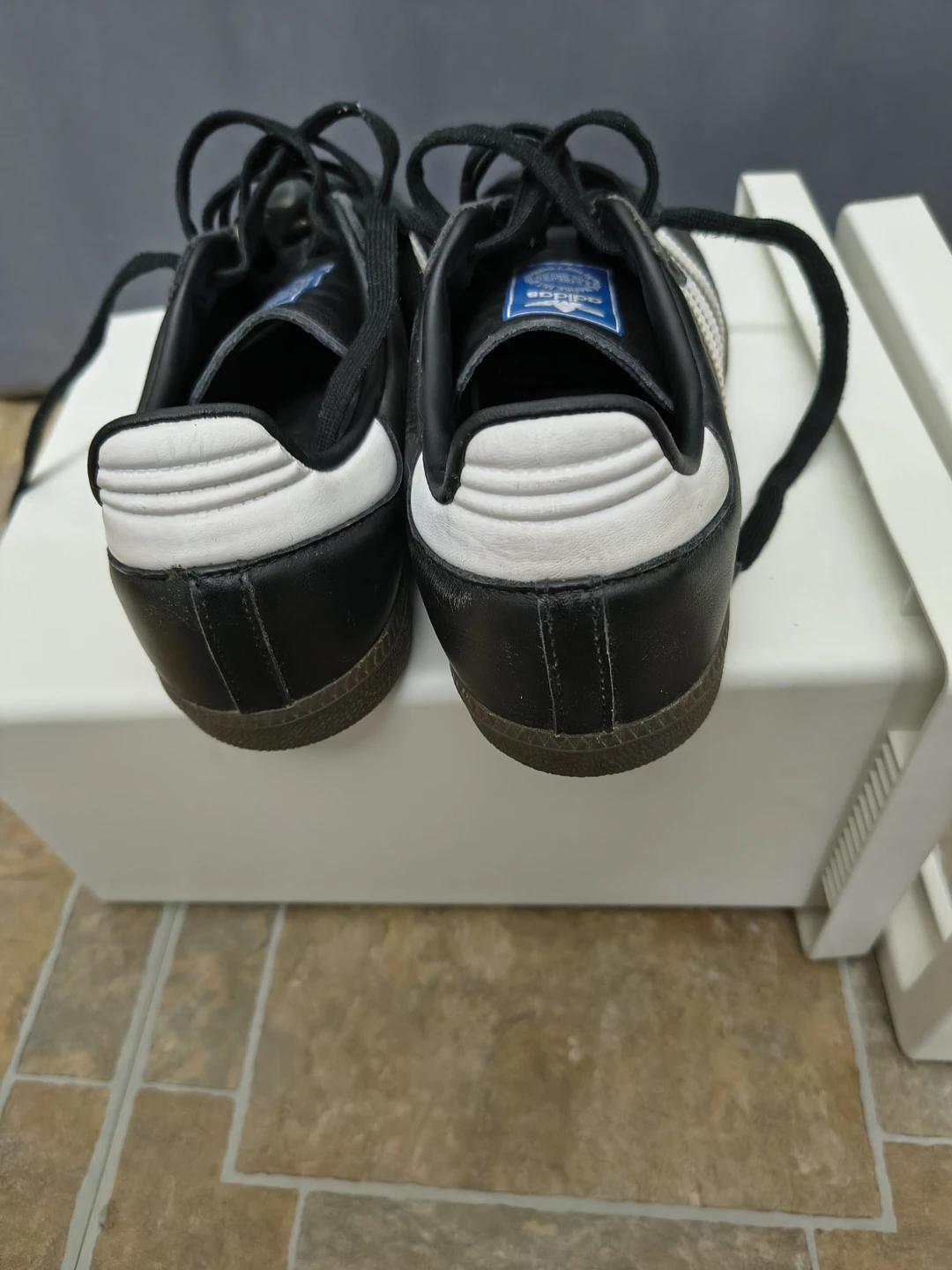 Adidas Samba Black White Shoes - photo 3