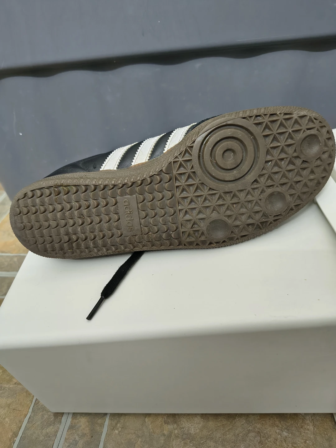 Adidas Samba Black White Shoes - photo 4