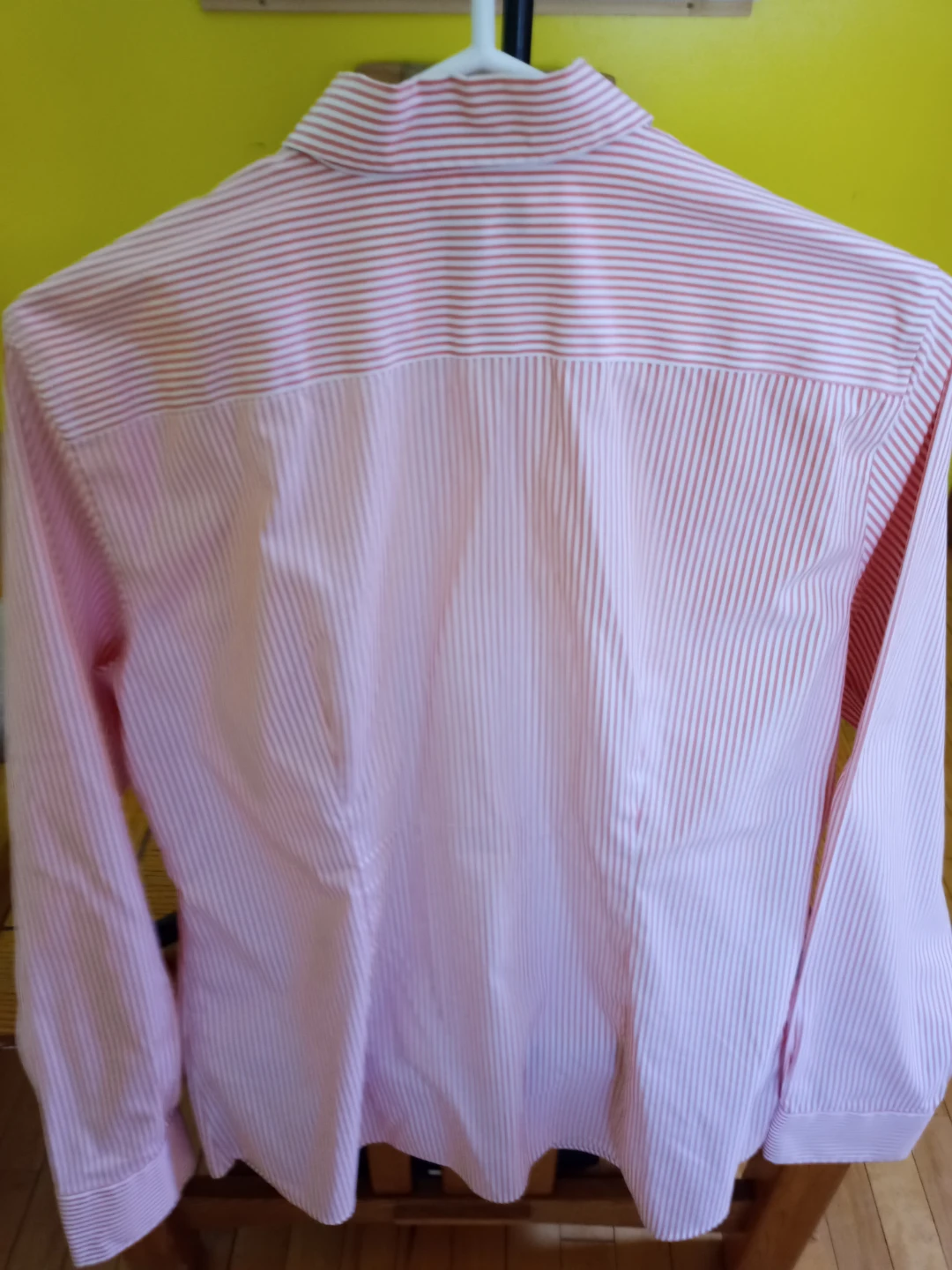 Lands' End Pink & White Striped Button-Up Shirt - photo 4