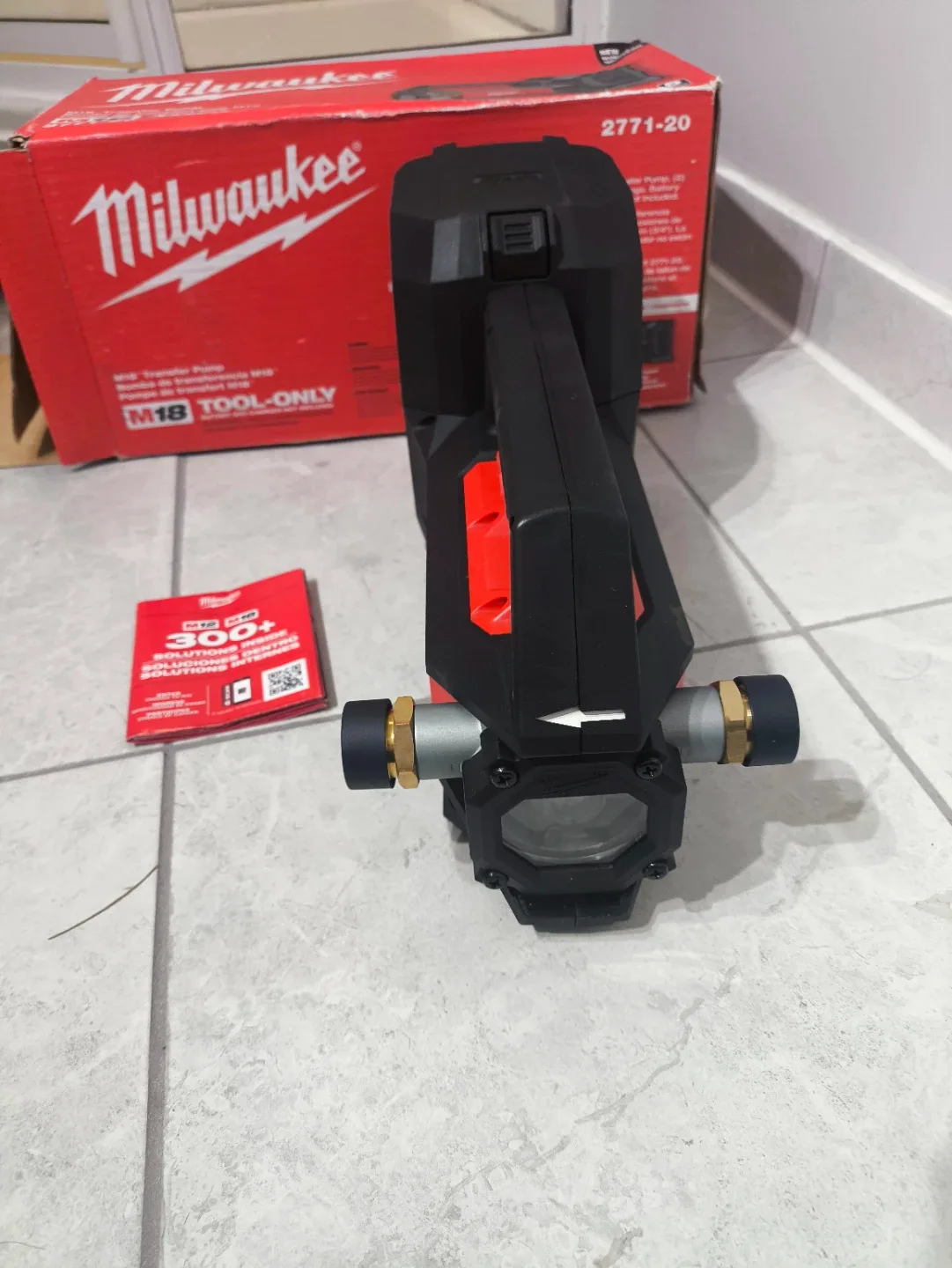 Milwaukee M18 Transfer Pump 2771-20 (Tool Only) - photo 2