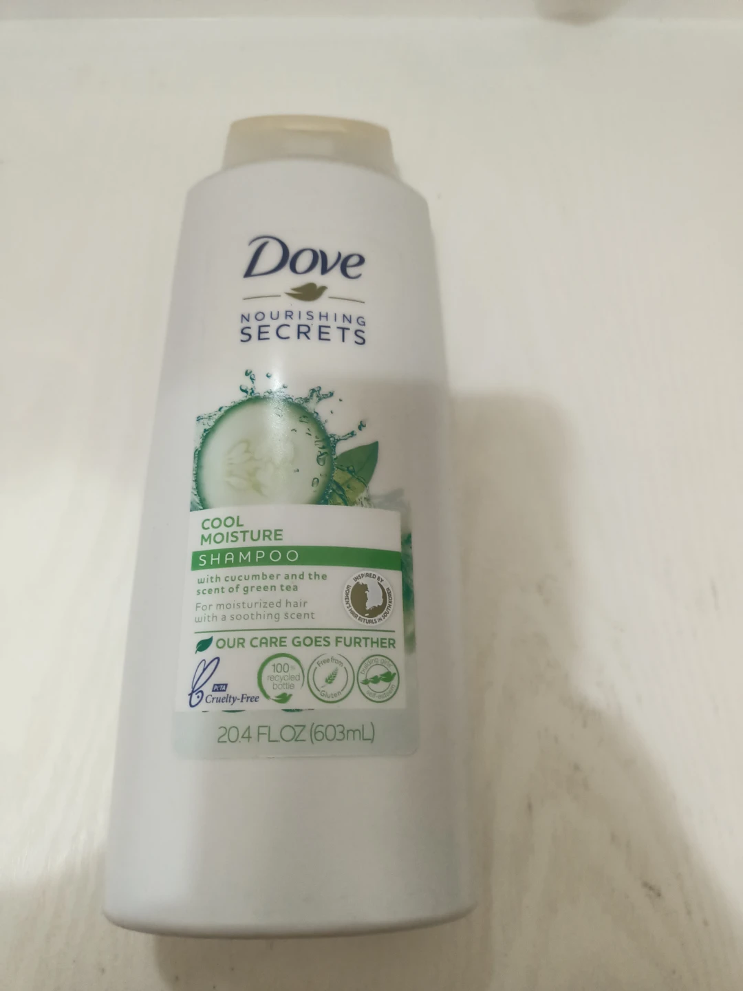 Dove Nourishing Secrets Cool Moisture Shampoo 20.4 FL OZ⚽