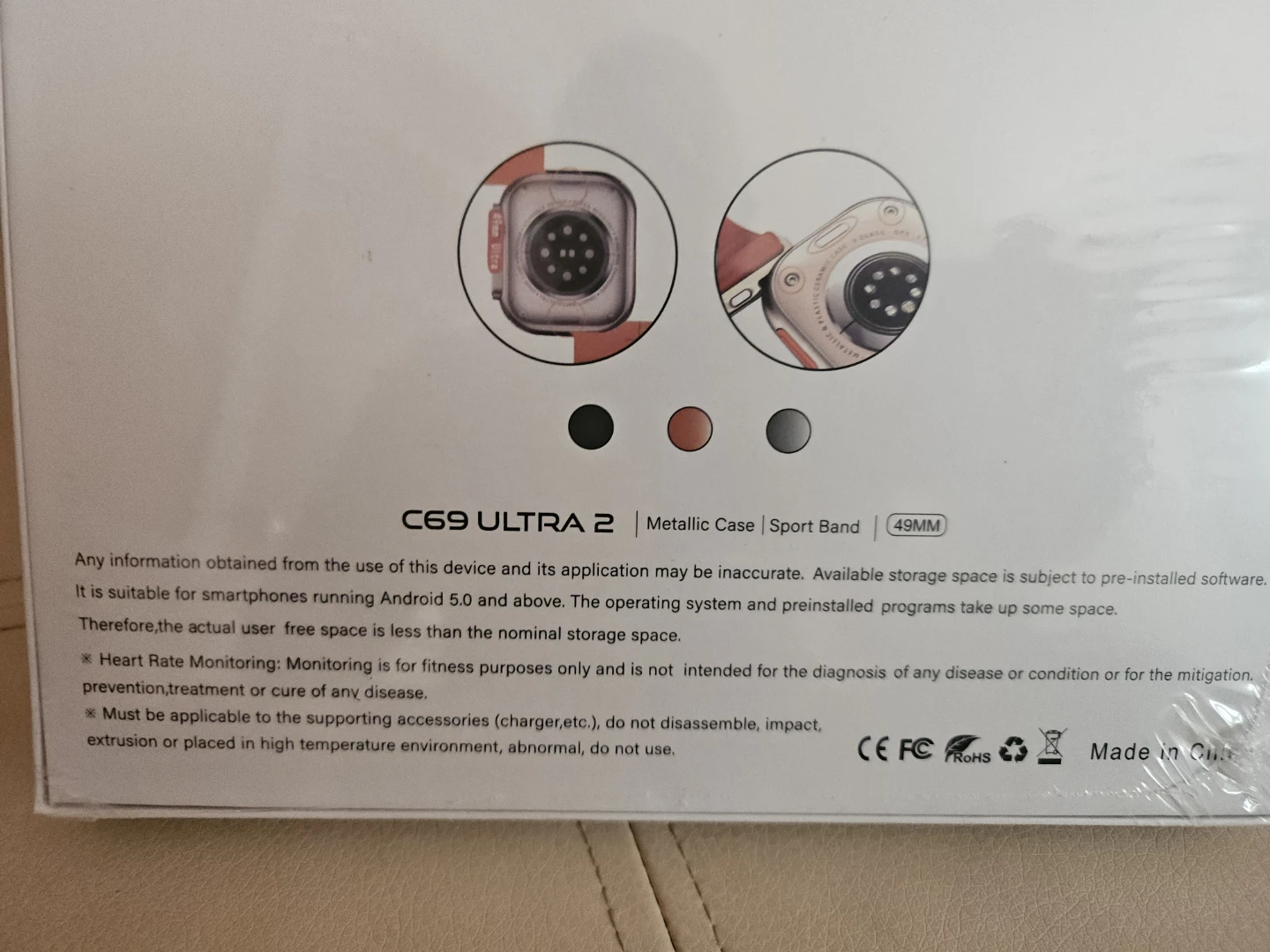 C69 Ultra 2 Smartwatch - photo 2