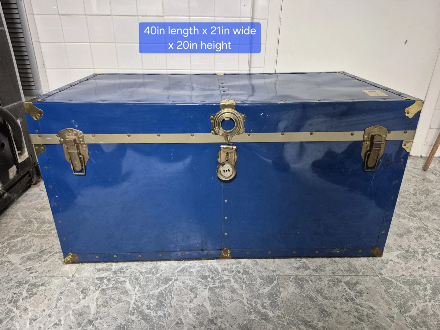 Valises Union Trunk - Blue,