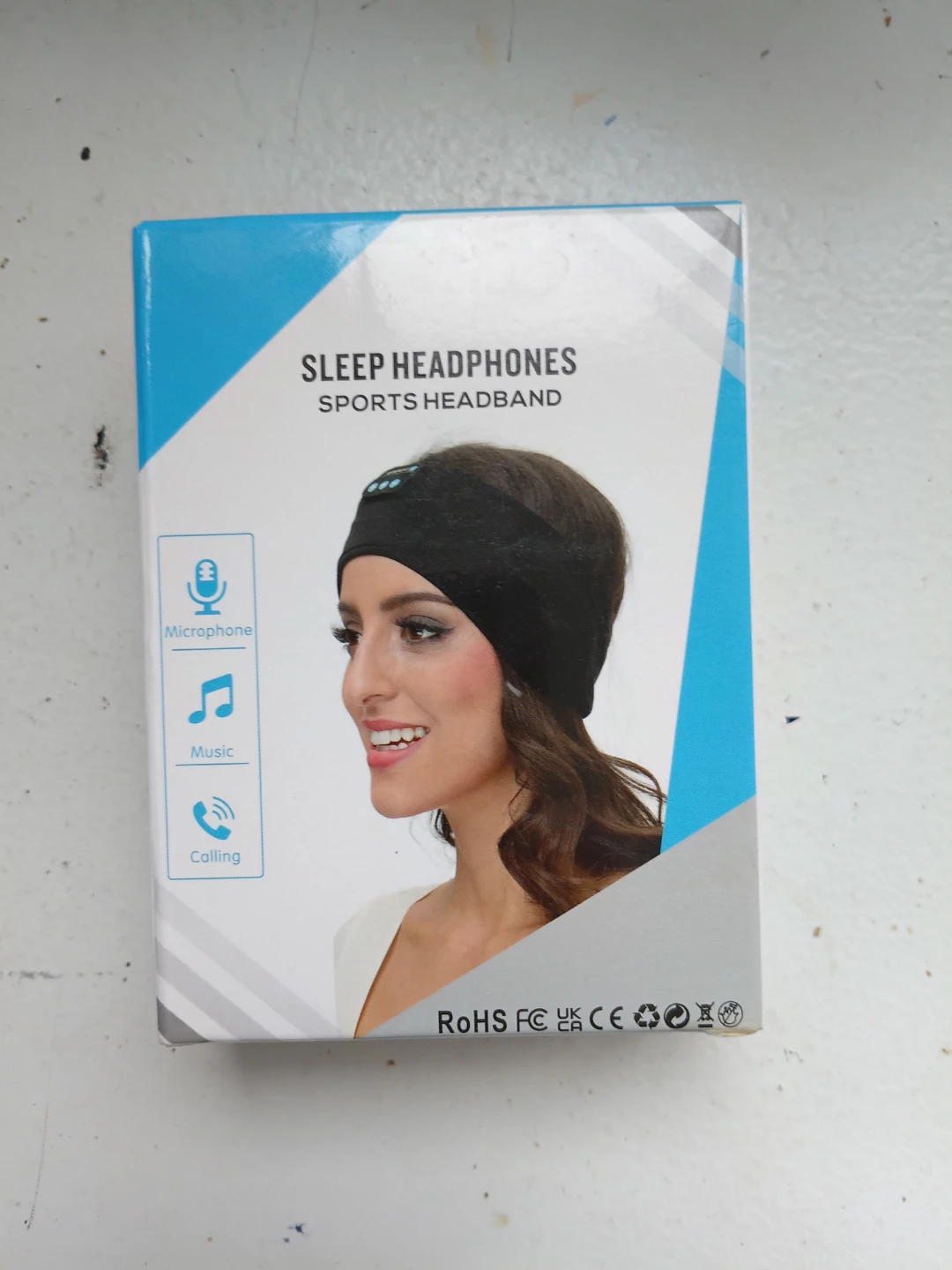 Sleep Headphones Sports Headband with Microphone⚽
