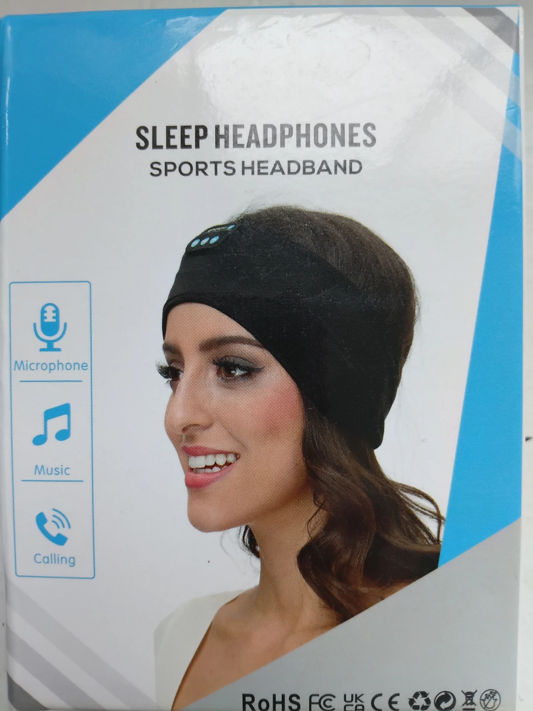 Sleep Headphones Sports Headband with Microphone⚽ - photo 3