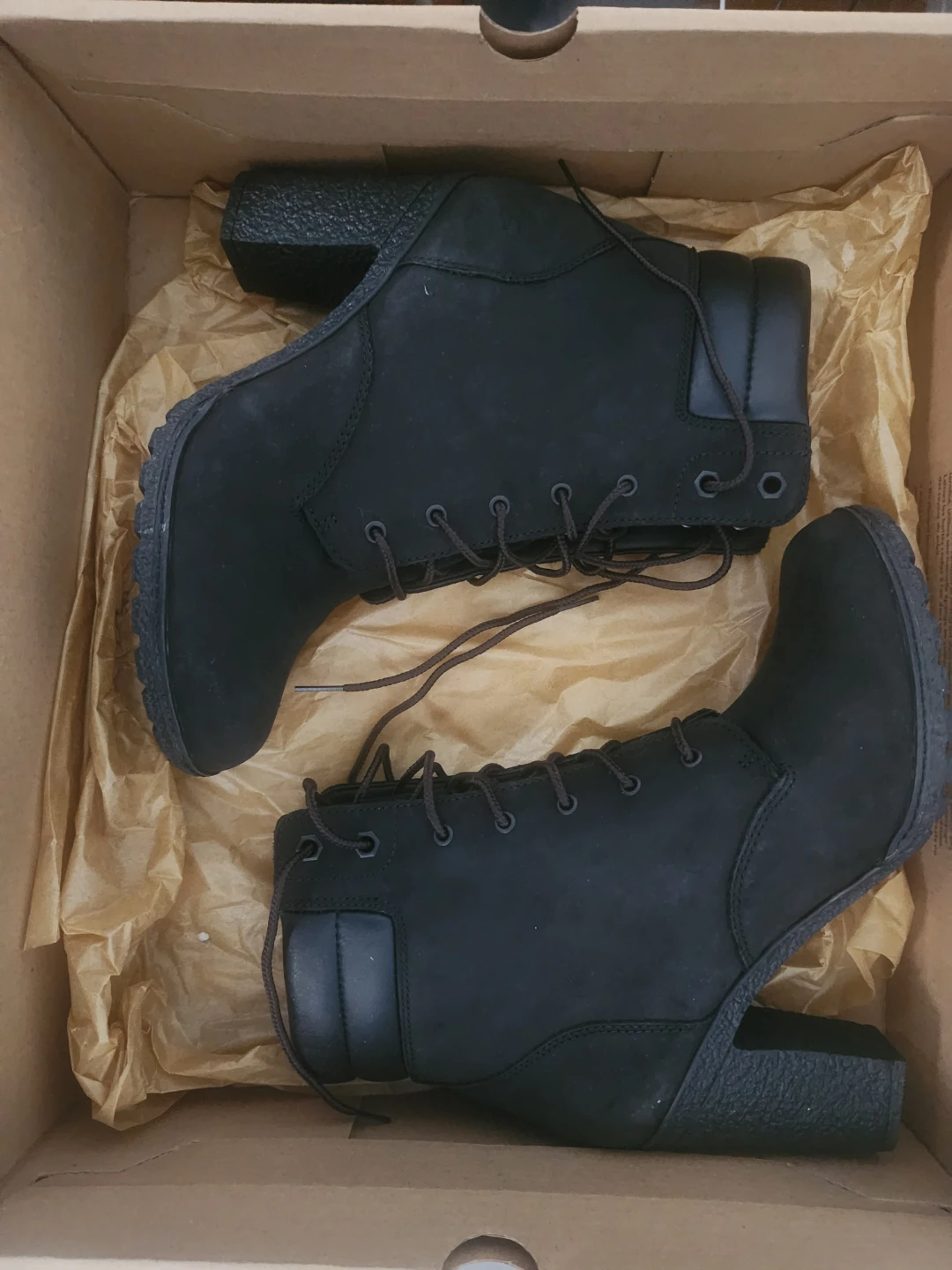 Timberland Women's Black Lace-Up Ankle Boots - photo 3