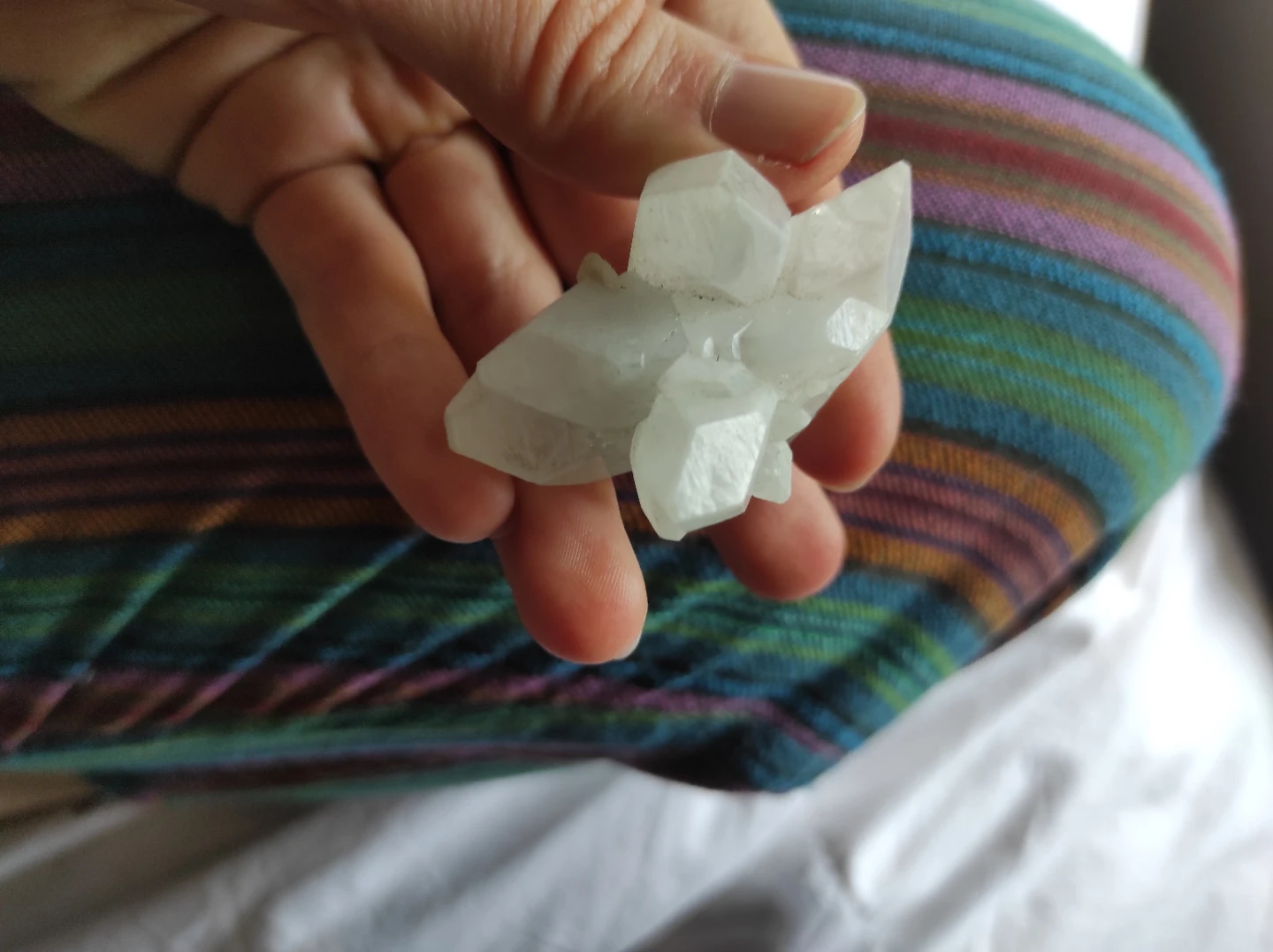 Apophyllite raw gemstone - photo 3