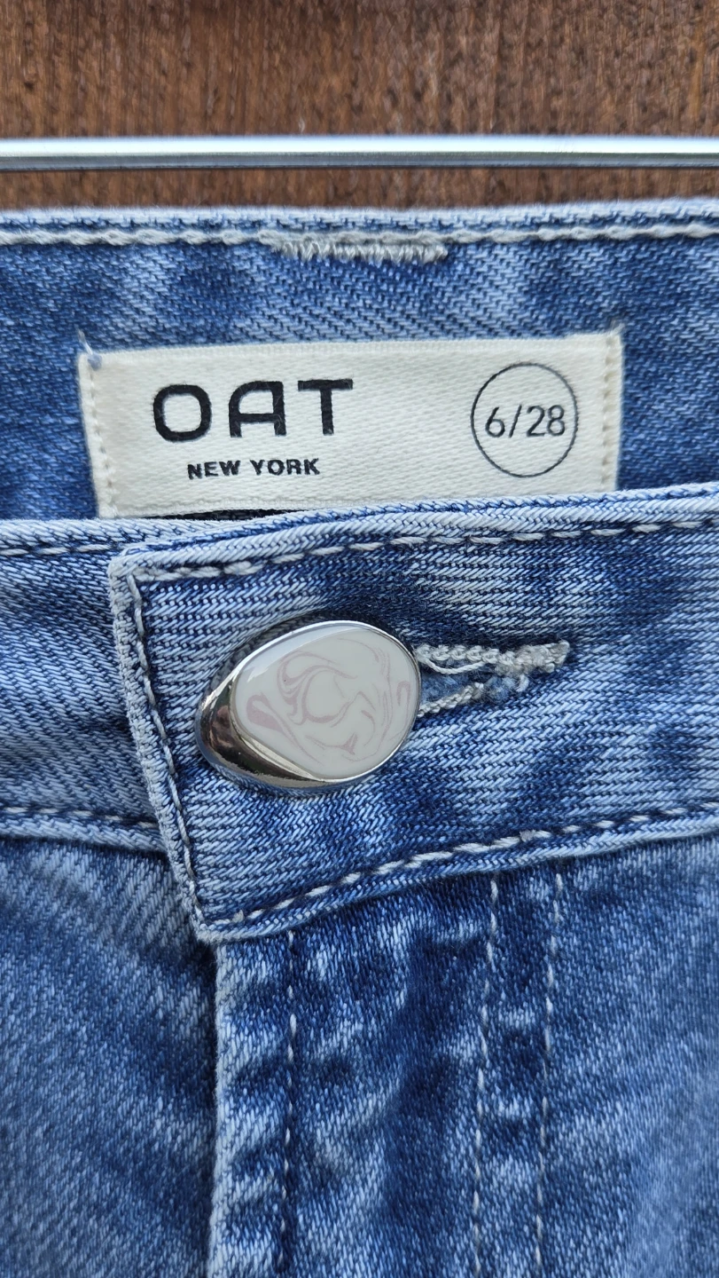 OAT New York Wide Leg Jeans Size 6/28 - photo 3